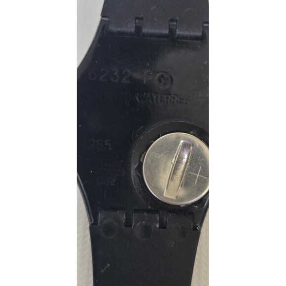 Vintage 1986 Swatch Swiss Unisex Wristwatch NEW Battery Tested Working - Picture 10 of 15